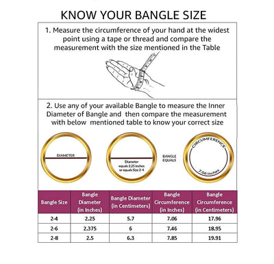 Women's Gold-Plated Beads Work Bangles