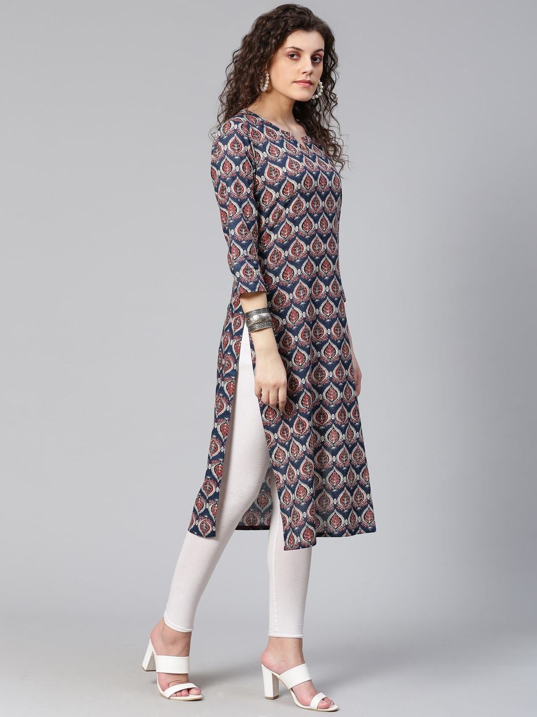 Women's Printed Straight Kurta