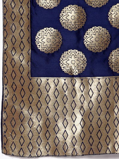 Women's Multi Silk Solid 3/4 Sleeve V Neck Casual Anarkali Gown