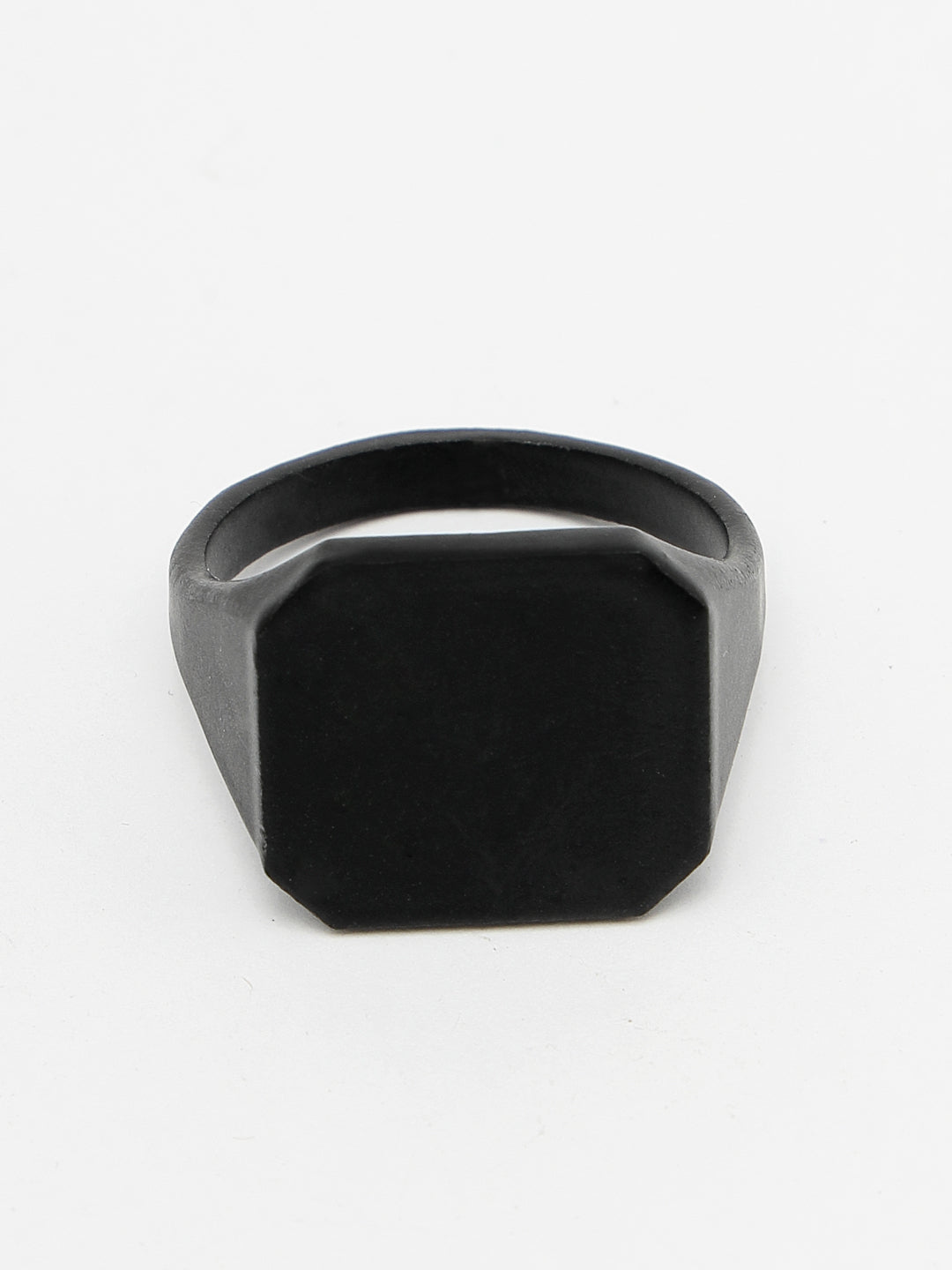 Men's Black Metal Ring