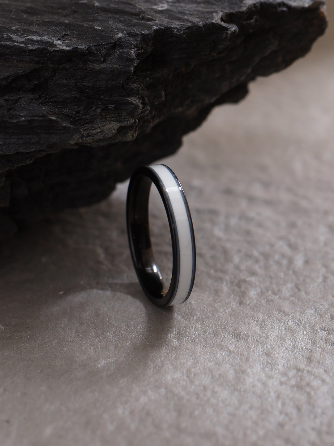 Men's Silver Metal Ring