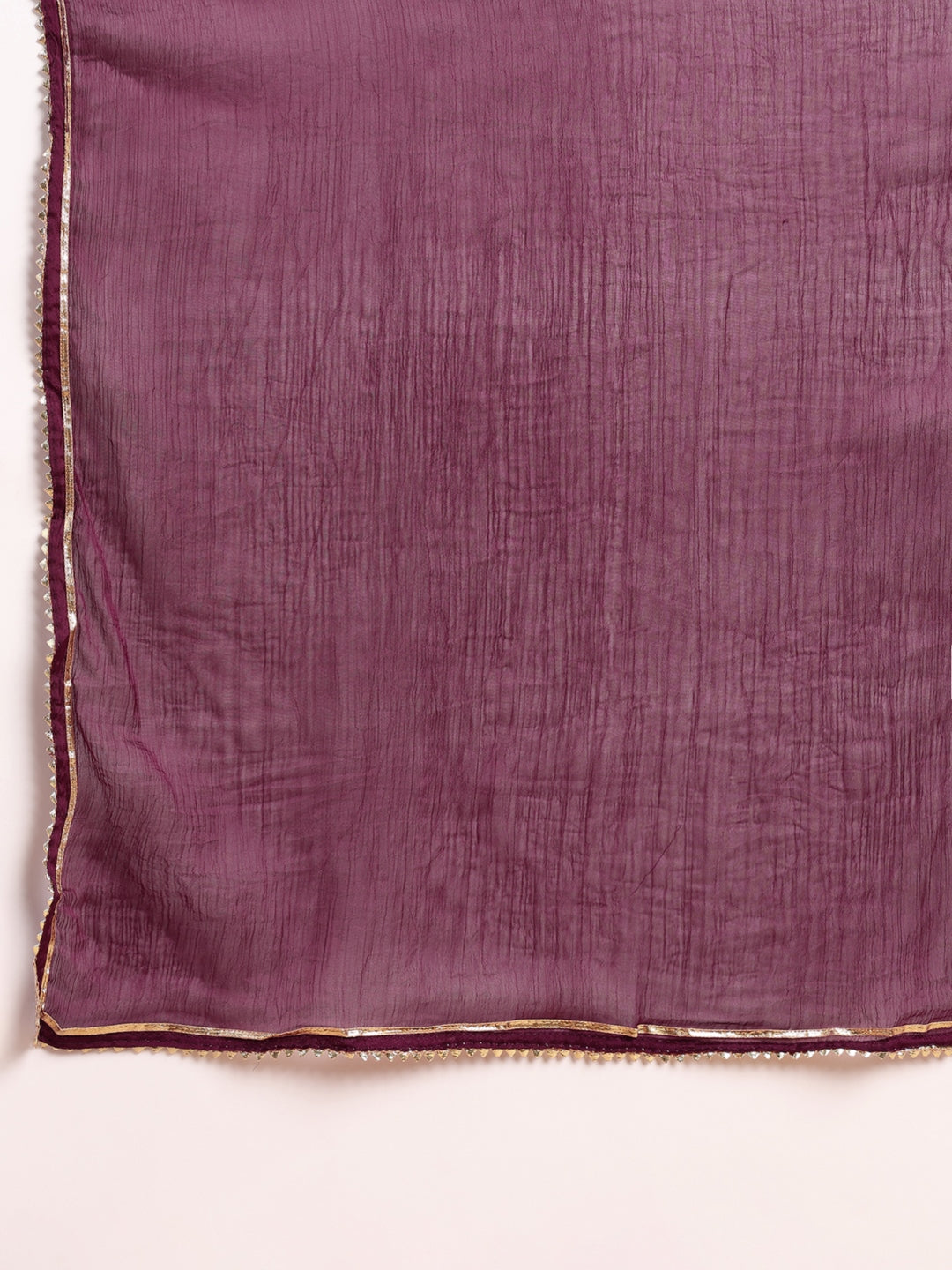 Women's Silk Blend Embroidered Kurta Pant With Dupatta