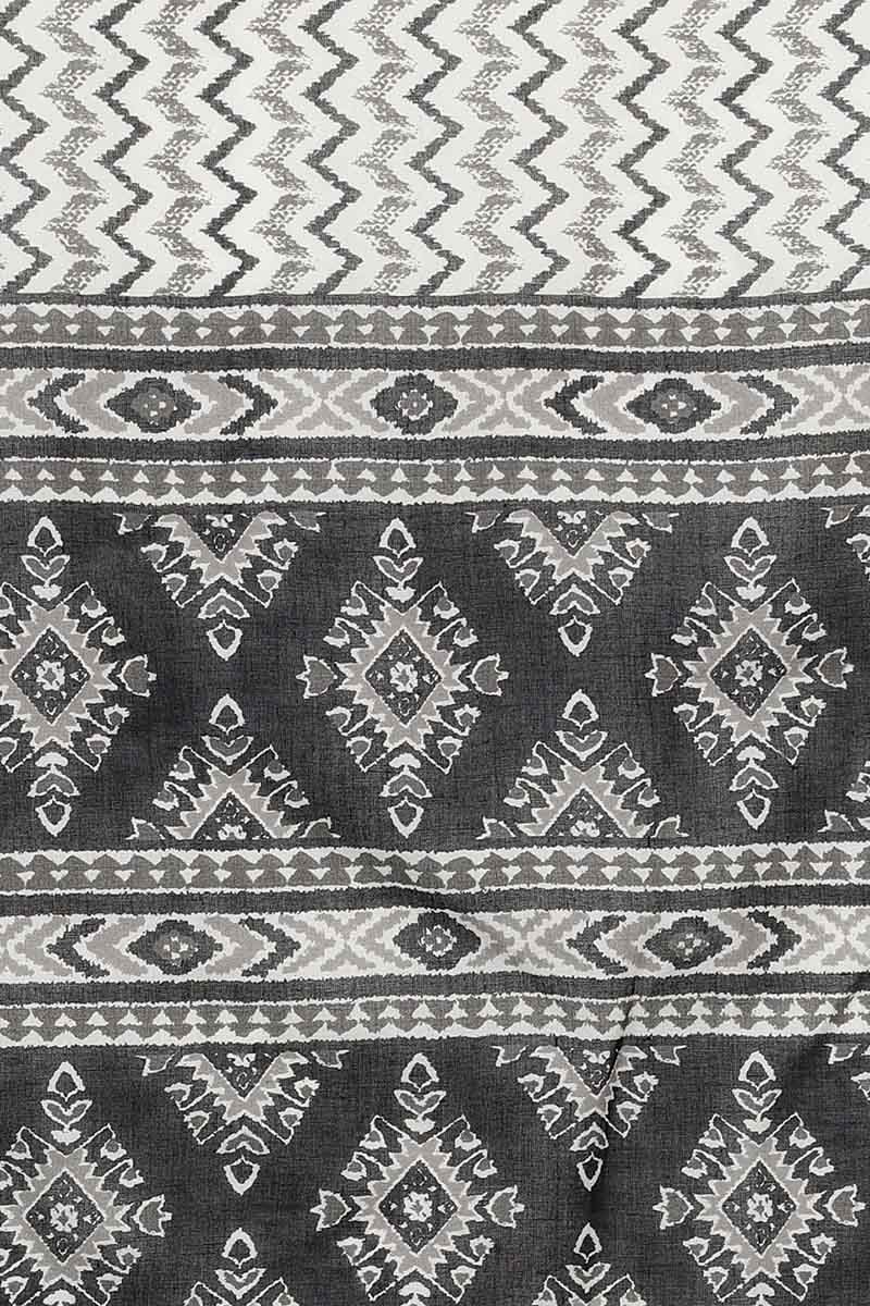 Women's Cotton Blend Abstract Printed Kurta Pants With Dupatta