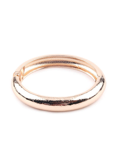 Women's Classic Gold-Tone Textured Bracele