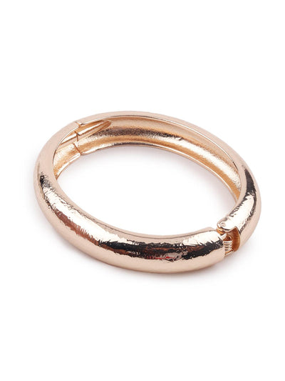 Women's Classic Gold-Tone Textured Bracele