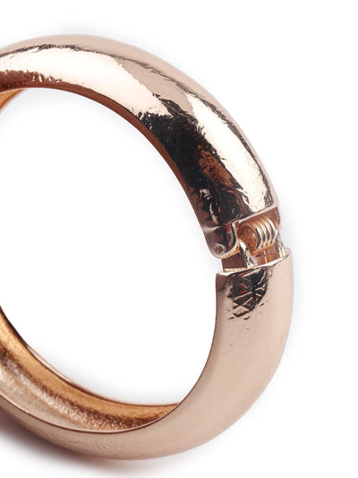 Women's Classic Gold-Tone Textured Bracele