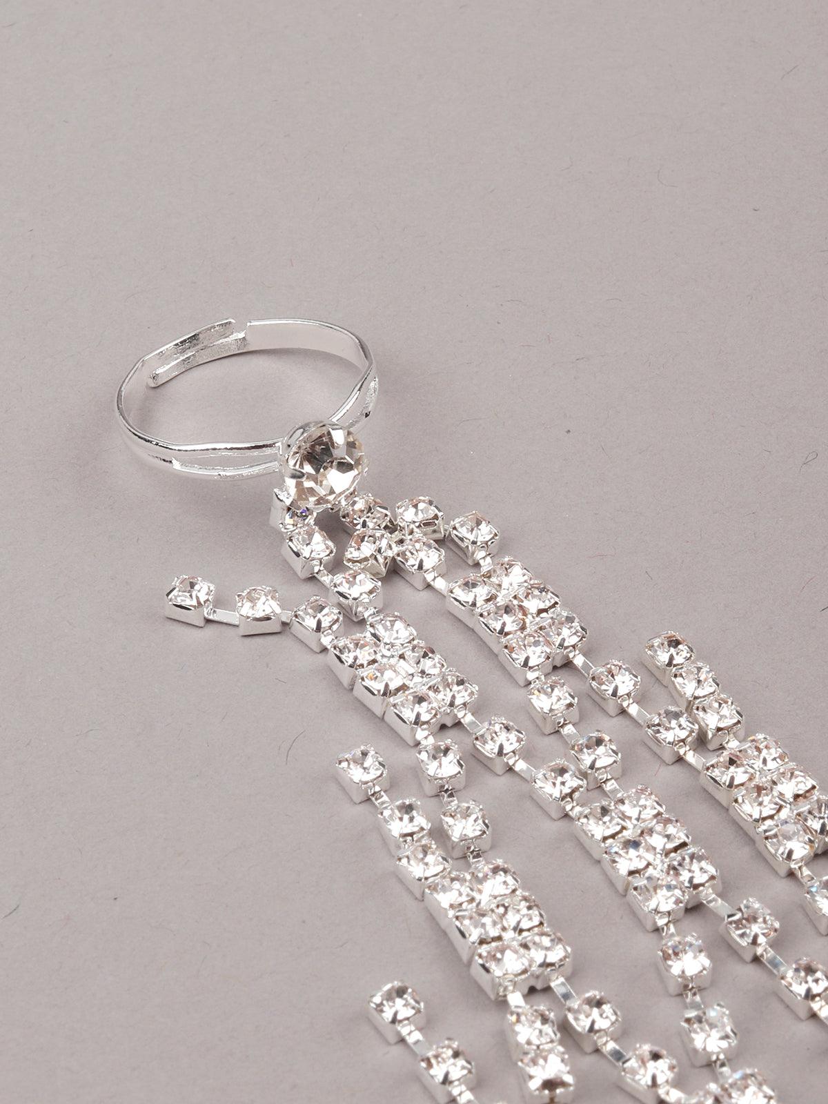 Women's Diamantã© Infused Embellished Stunning Hand Chai