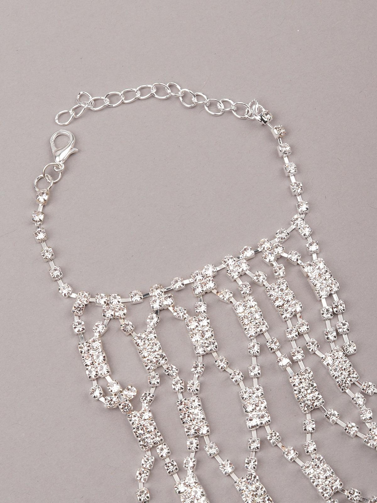 Women's Diamantã© Infused Embellished Stunning Hand Chai