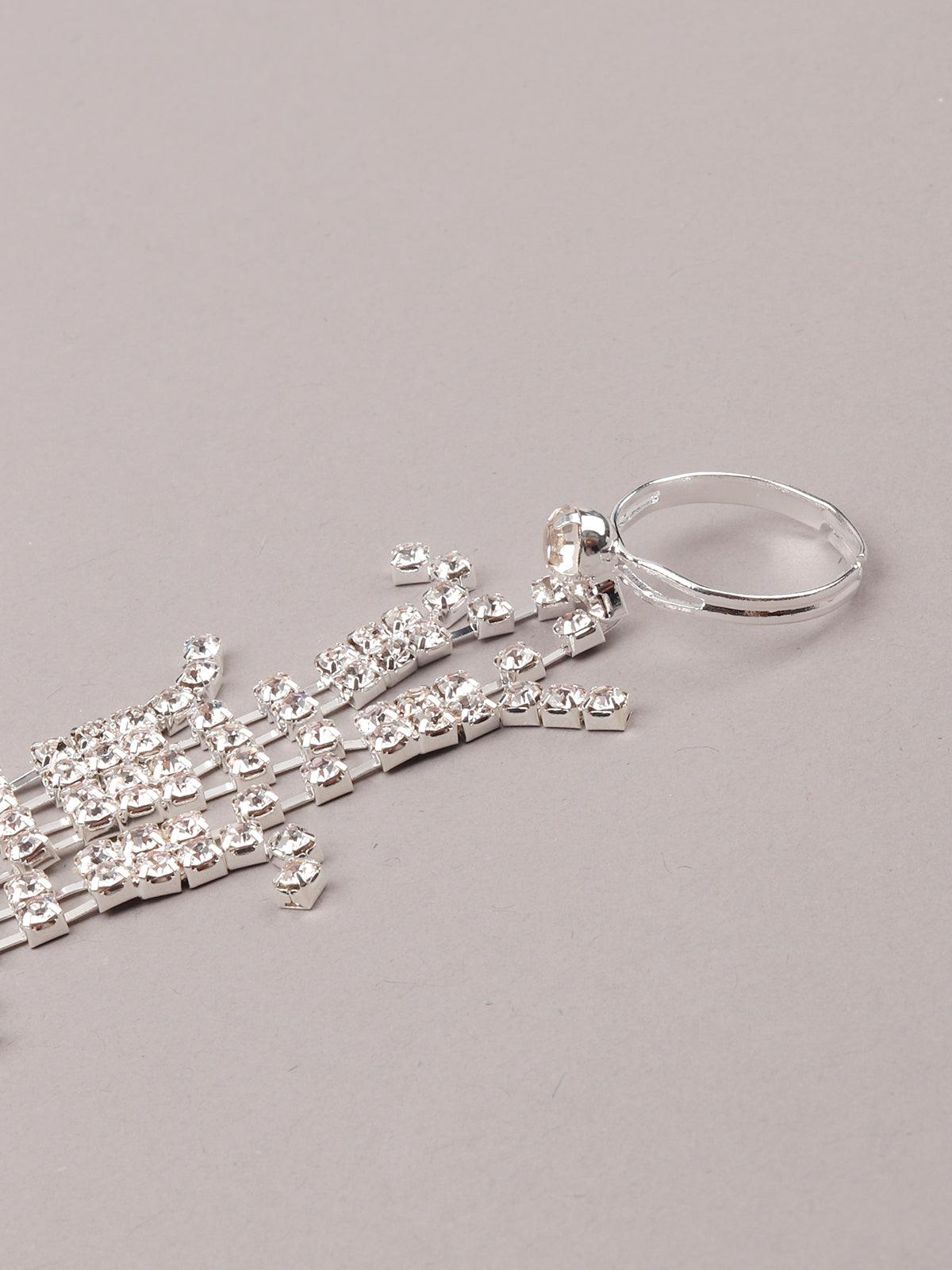 Women's Diamantã© Infused Embellished Stunning Hand Chai