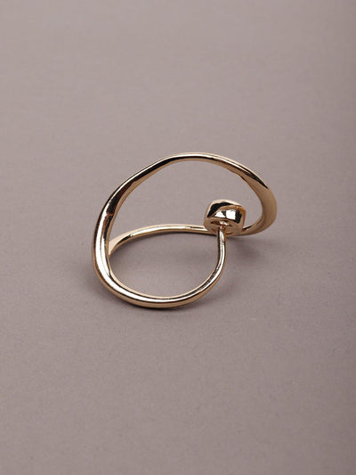 Women's Exquisite Designer Studded Rin