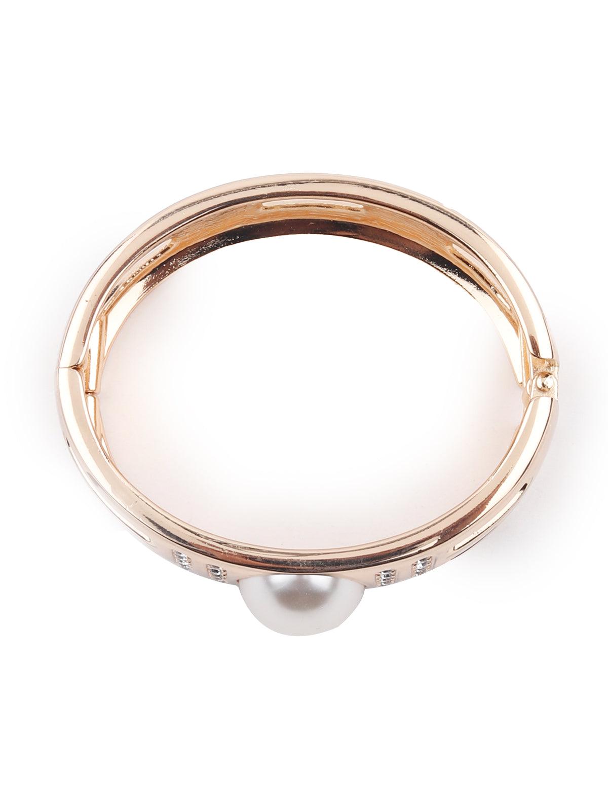 Women's Gold-Tone Statement Embellished Bracelet For Wome