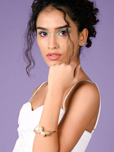 Women's Gold-Tone Stunning Embellished Bracele