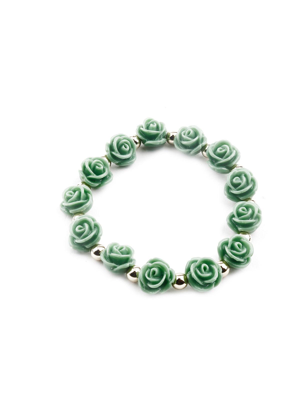 Women's Gorgeous Multicoloured Five-Piece Slip-On Bracelet For Wome