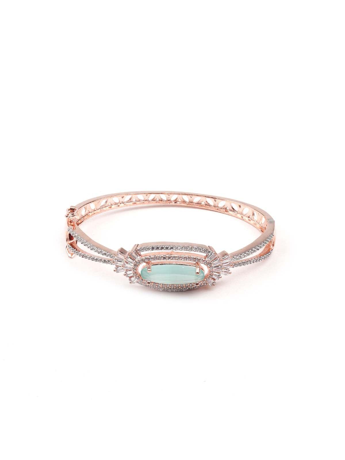 Women's Gorgeous Rose Gold Bracelet Embellishe