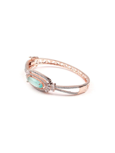 Women's Gorgeous Rose Gold Bracelet Embellishe