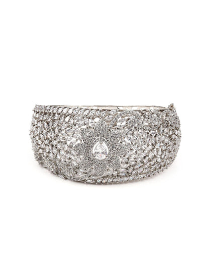 Women's Gorgeous Stunning Silver Studded Bracele