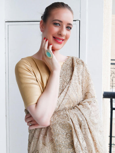 Women's Granduer In Platinum Plated Rin