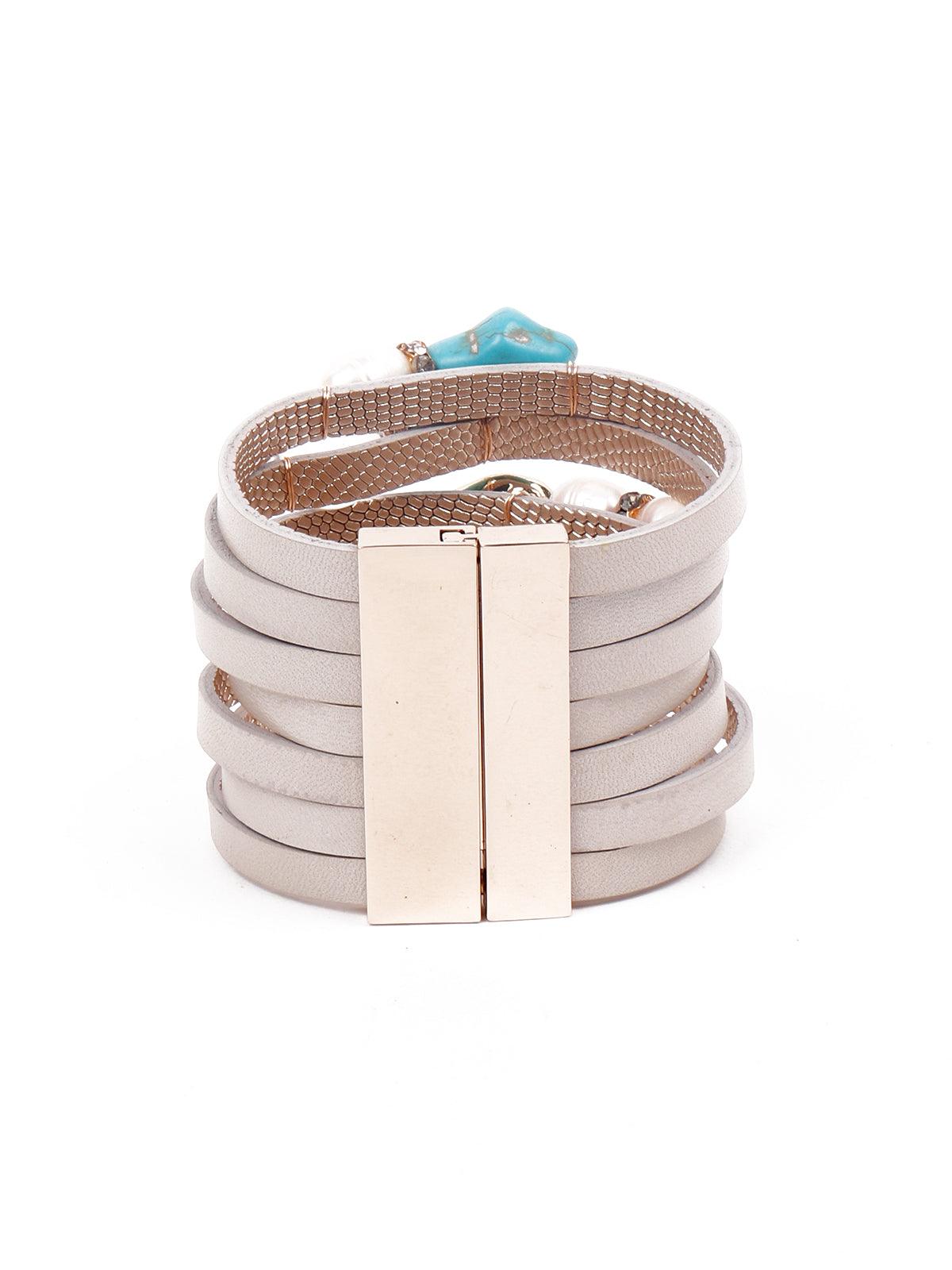 Women's Multilayered Wide Bracele