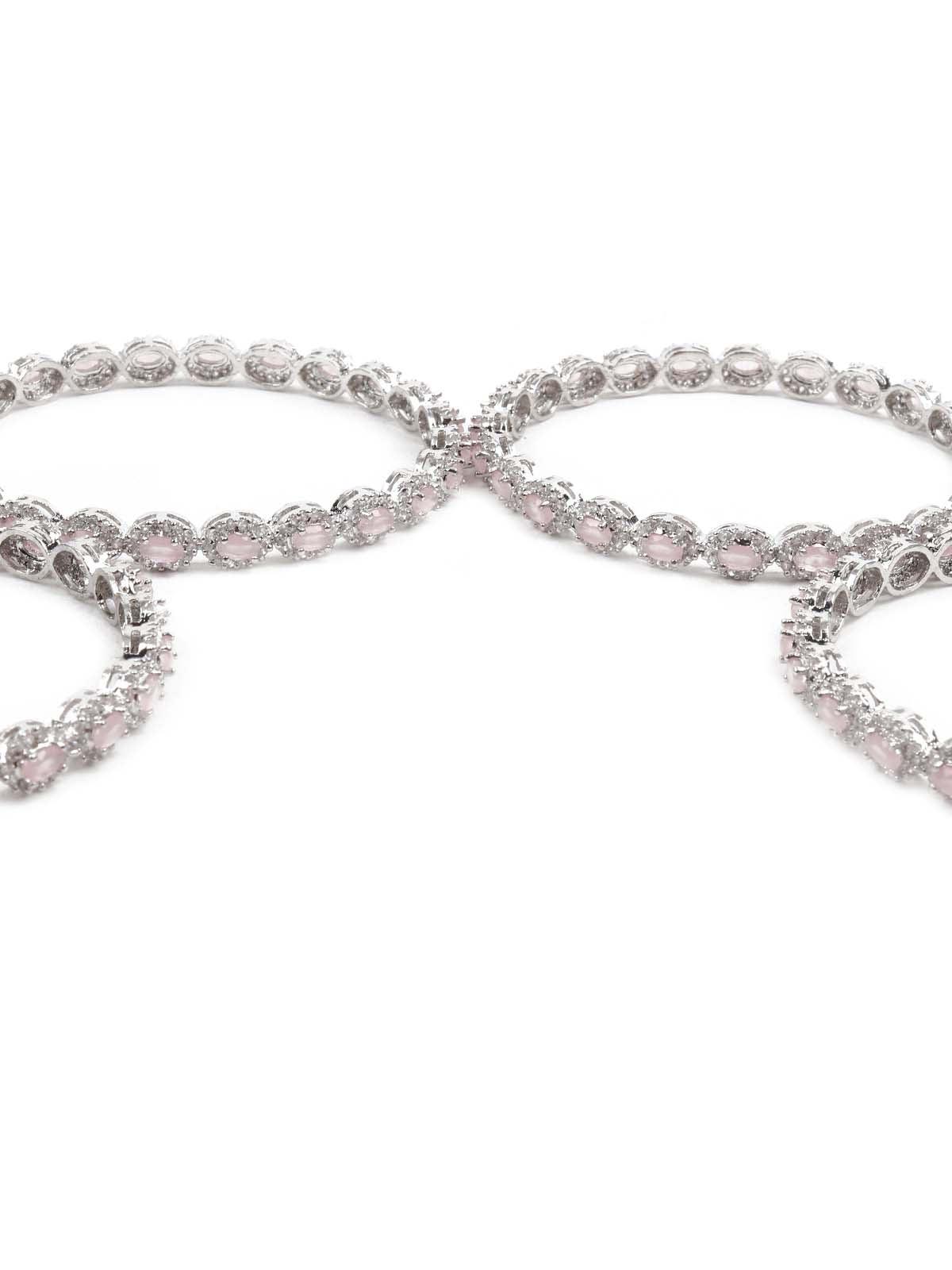 Women's Sparkling German Rhodium Embellished Bracele