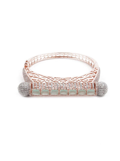 Women's Sparkling Rose Gold Embellished Bracele