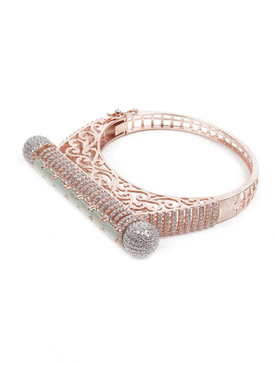 Women's Sparkling Rose Gold Embellished Bracele