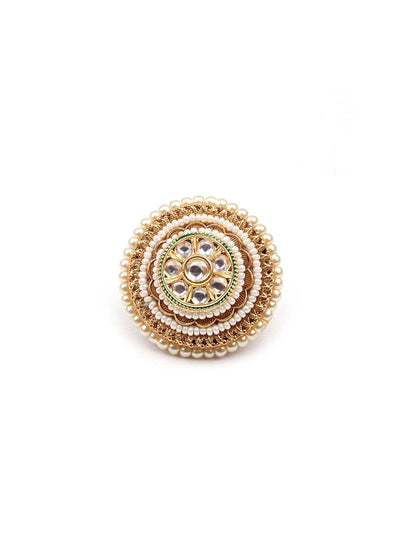 Women's Stunning Beaded Embellished Ring For Wome