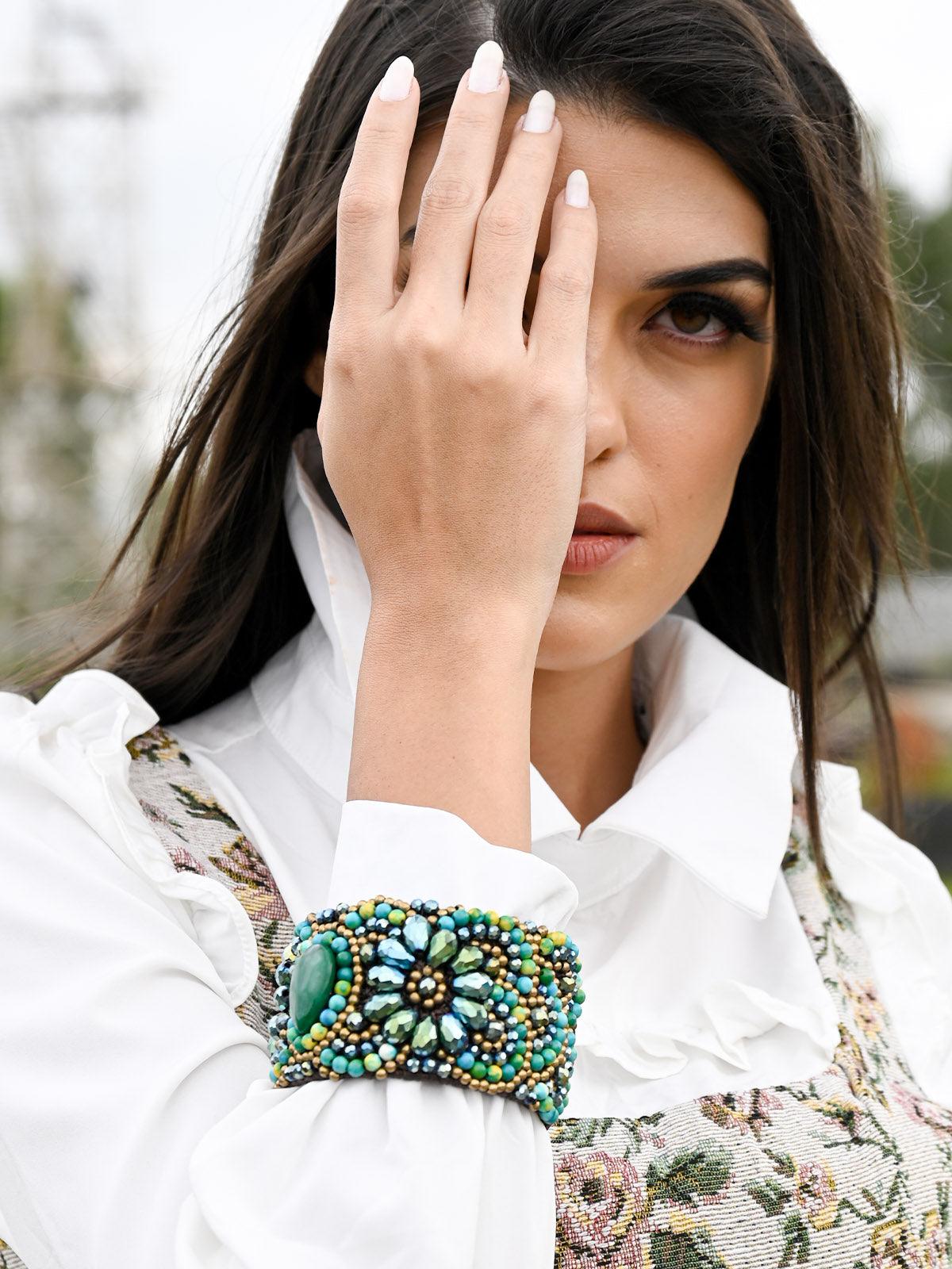 Women's Stunning Embellished Bracele