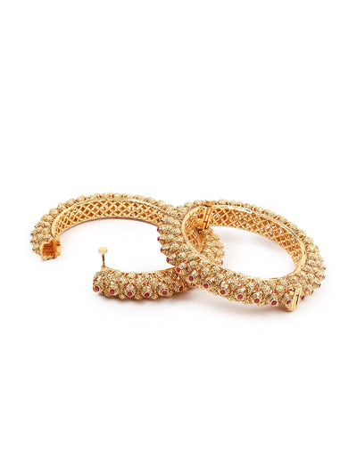 Women's Stunning Gold Ethnic Bracele