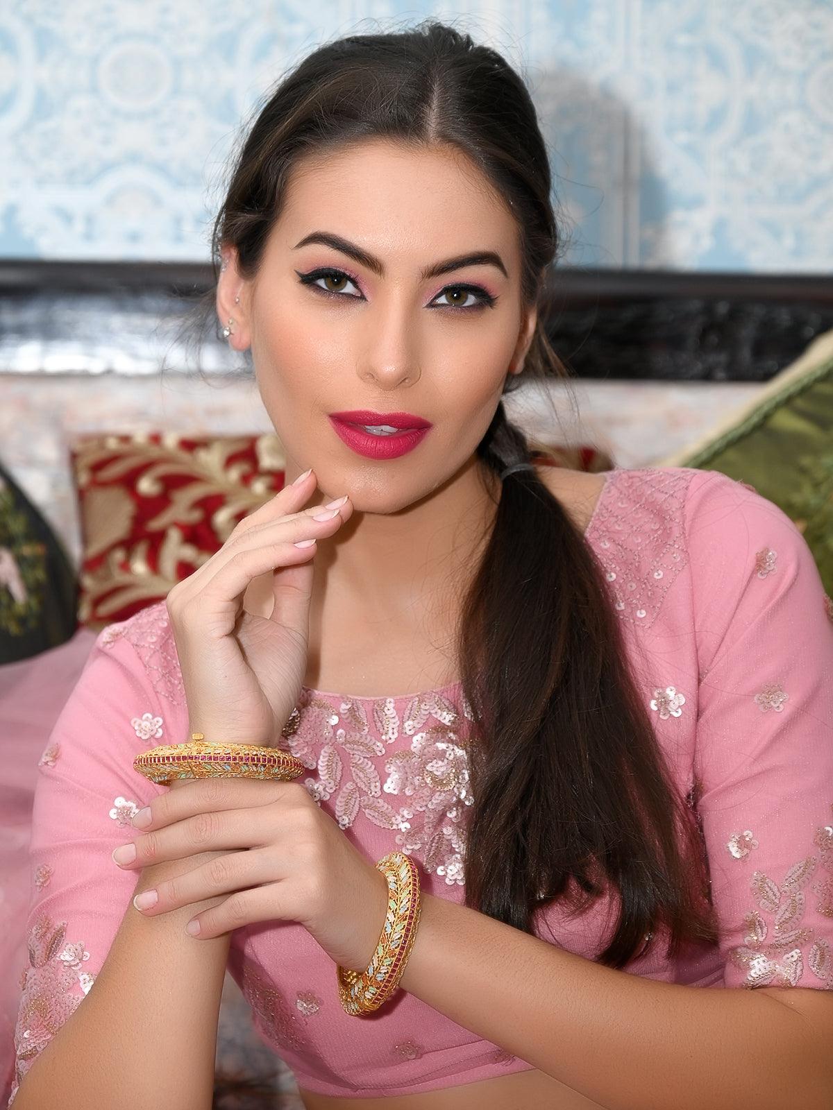 Women's Stunning Multicolored Ethnic Bracele