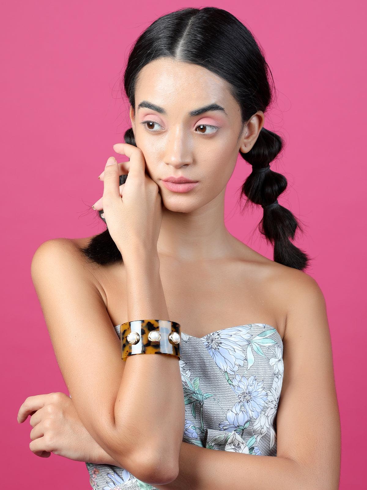 Women's Stunning Multicoloured Animal Print Bracele